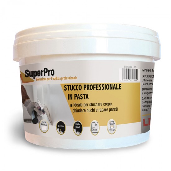 Stucco professionale in pasta