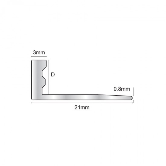 ESA - Aluminium corner profile