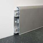 KAC - Battiscopa in alluminio ad incastro