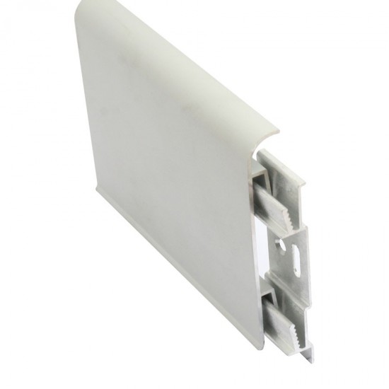 KAC - Aluminium clip on skirting