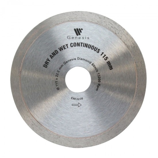Continuous diamond blades