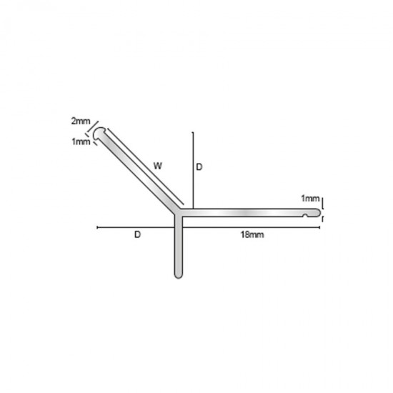 EAD - Aluminium angle trim