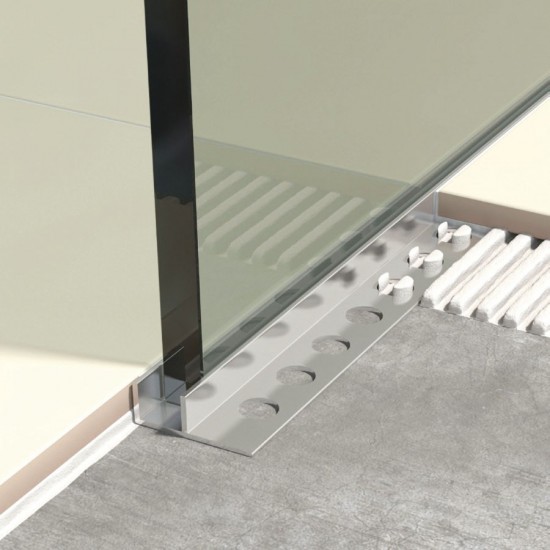 LGA - Profilo per pannelli in vetro