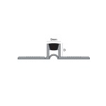 PVC movement joint - light duty