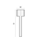 Brass dividing strip