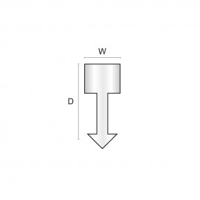 Brass dividing strip