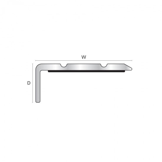 Aluminium retro fit self adhesive