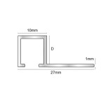 TDP - Aluminium square profile