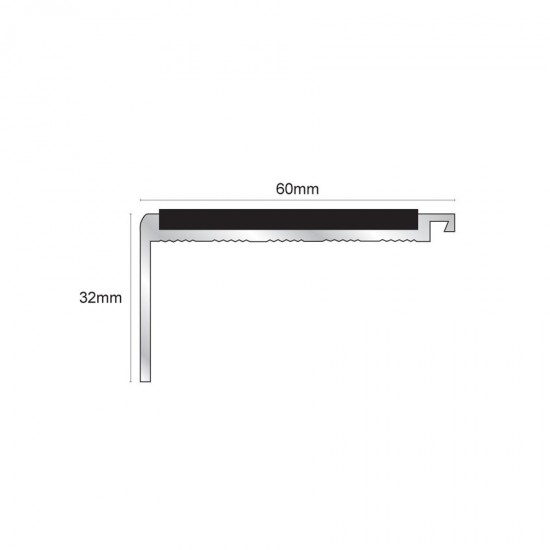 Heavy duty aluminium terminal for steps