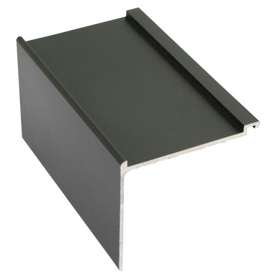 Heavy duty aluminium terminal for steps