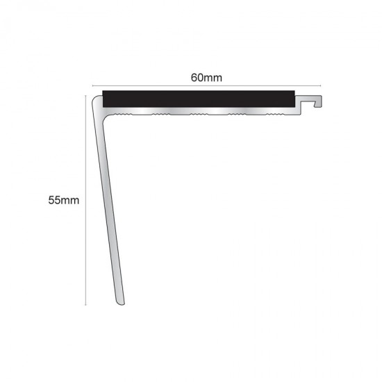 Heavy duty aluminium terminal for steps