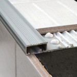 Terminale per gradini in alluminio