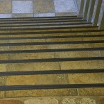 Terminale per gradini in alluminio