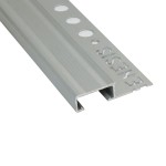 Terminale per gradini in alluminio