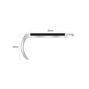 PVC terminal for steps