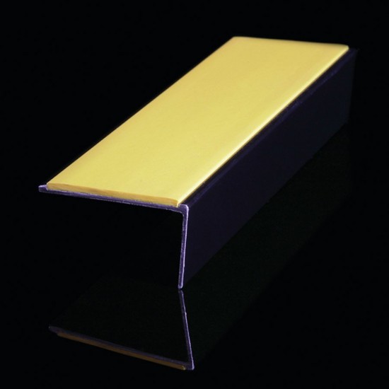 Terminale sottile per gradini in alluminio