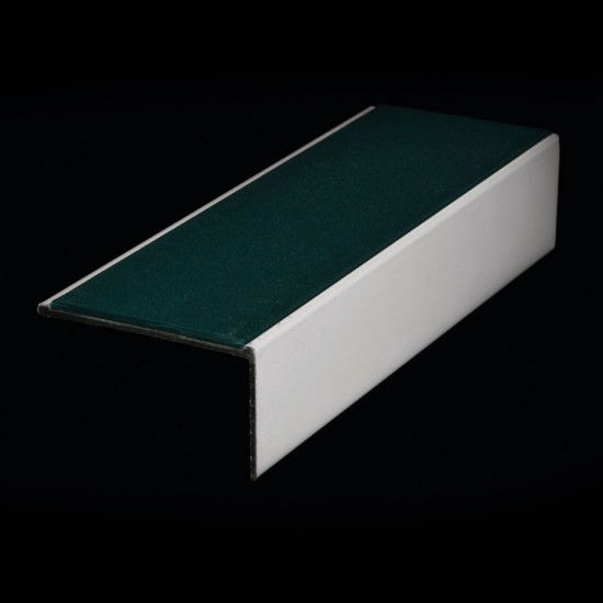 Terminale sottile per gradini in alluminio