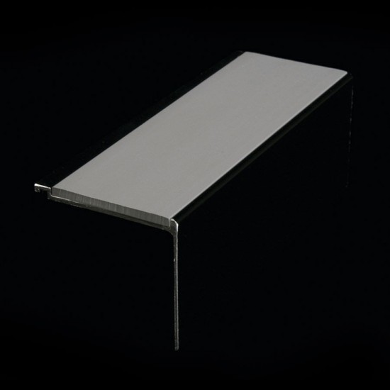 Thin aluminum terminal for steps