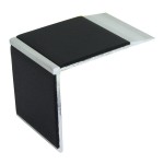 Thin aluminum terminal for steps