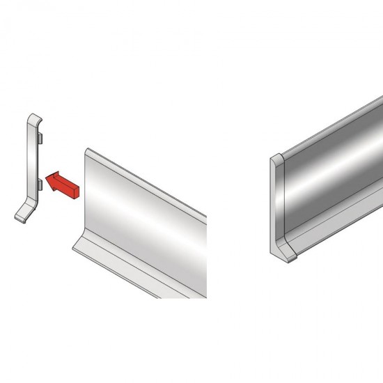 KLE - Left end cap for KAA600/KAS600