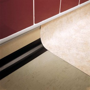 PVC vinyl to tile joint -...