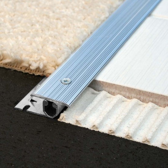 Raccordo in alluminio piastrelle/moquette