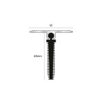 Raccordo piatto in alluminio - sistema Fast Fit