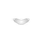 Angolo esterno PVC