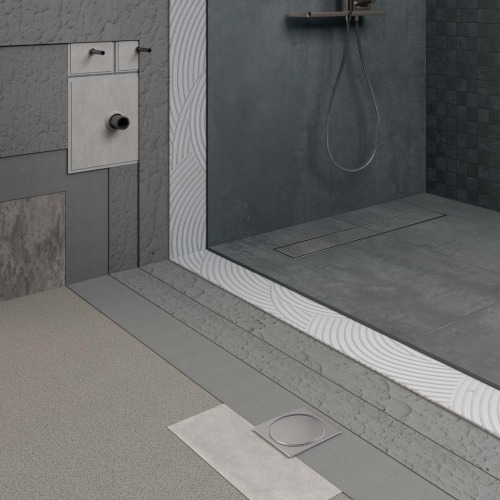 Sistema per l’impermeabilizzazione bagno/doccia con membrana liquida monocomponente