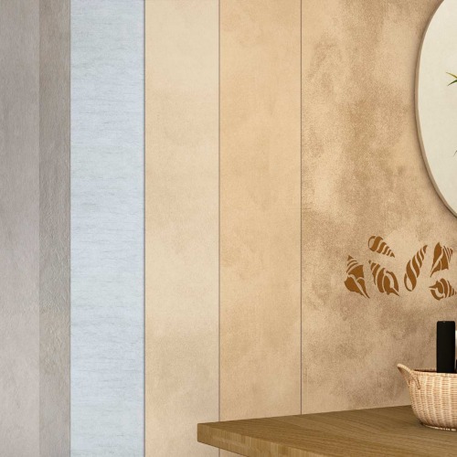 Sistema per la realizzazione di superfici con Starlike®EVO in versione rasante decorativo Starlike® Decor per pareti interne